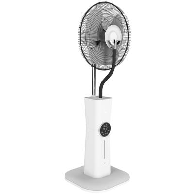 China Indoor Water Mist Fan Removable 16 Inches Mist Fan With Remote Control Water Tank For Room for sale