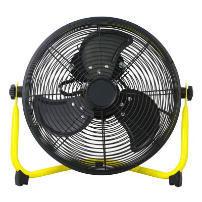 China Best Selling AIR COOLING Modern 16 Inch Floor Fan Fashion Metal Fan With 3 Speed ​​Control for sale