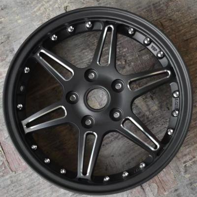 China Motorcycle Modified Aluminum Alloy Wheel Motorcycle Modified Wheel Blackened Vespa Spring Sprint 150 for sale