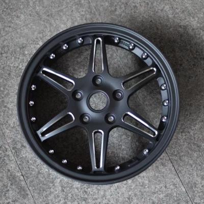 China Aluminum Alloy Wheel Motorcycle Blackened Motorcycle Modified Wheel Vespa Spring Sprint 150 for sale