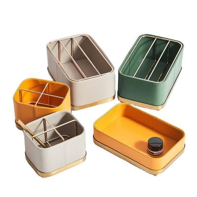 China Chinese suppliers colorful import and export quality fashion office desk storage box for sale