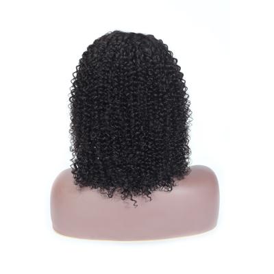 China 100% Natural Curl Hair Wigs Bob Wigs Kinky Curly Wig Indian Hair Raw Curly Hairline No Shedding RUBE for sale