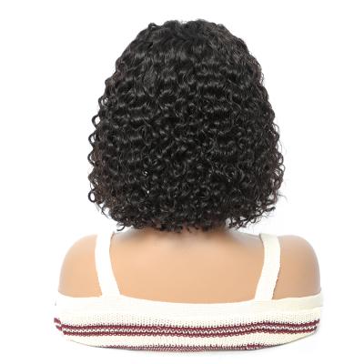 China Natural Hairline RUBE Bob Lace Wigs Wholesale Peruvian Bob Wigs 13x4 Short Hair Jerry Curl Jerry Curls Wigs for sale