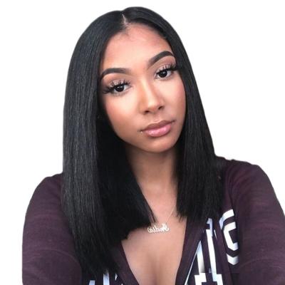 China 100% Straight Hair Bob Wig Wave Hair Cambodian Vendor Raw Wholesale Unprocessed Silky Straight Hair No Shedding No Tangle RUBE for sale