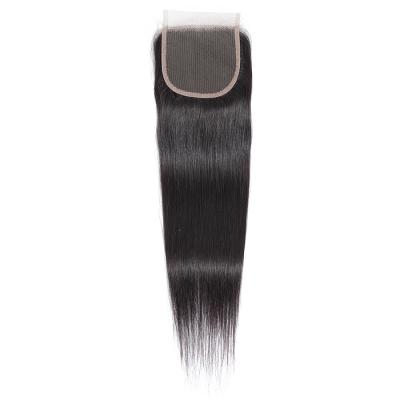 China New Arrival Wholesale Silky Straight Hair Hot Selling 4x4 Wave Lace Closure Directly Lace Up Malaysian Clsure Sellers Preplucked With Baby Hair RUBE for sale