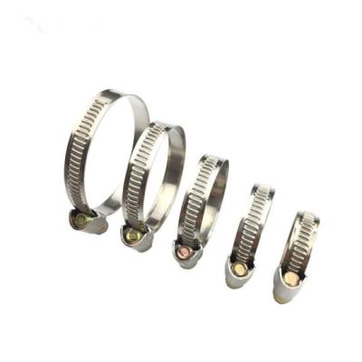 China German Type Pipe Clamp Cuts Stainless Steel SS304 Pipe Clamp 13-20mm Germany Type Gas Pipe Clamp for sale