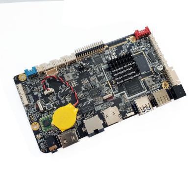 China Android 11 RK3566 RS232 HDMI LVDS YF-023D digital computer signage development mainboard motherboard card for sale