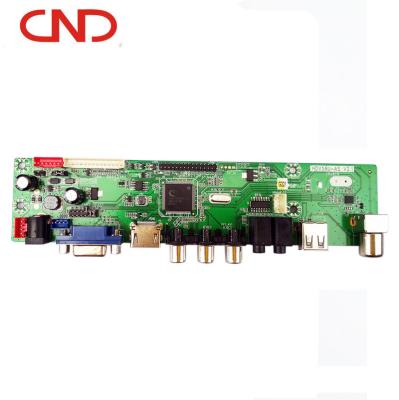 China Universal Shenzhen CND V56U 1AV 2AV 7-100 inch Universal LCD LED TV Parts Kit Mainboard Motherboard Mainboard Power Board for sale