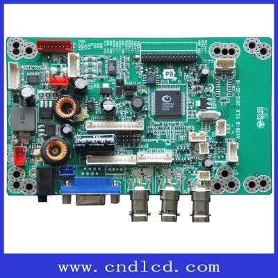 China Car display /security monitor/advertising machine TFT LCD power board with Mstar TSUMV39 program chip for sale