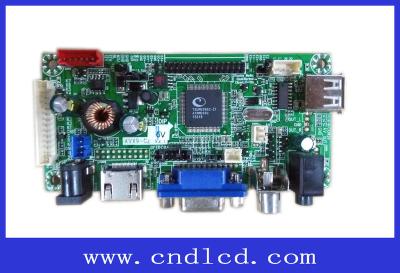 China In-car In-car Rail Transit LCD Display Controller Audio Video Card Board for sale