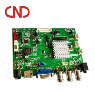 China BNC Monitor BNC HDM-I VGA USB to LVDS LCD Display AD AV Control Board for Bus Advertising for sale