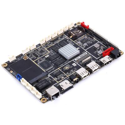 China Advertising machine Android OS rk3288 quad core HD-MI WIFI 4G RS232 GPS development android motherboard for sale