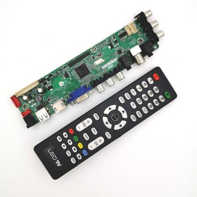 China V56 1AV 2AV 10.1-65inch Universal LCD TV Controller Main Power Board for sale