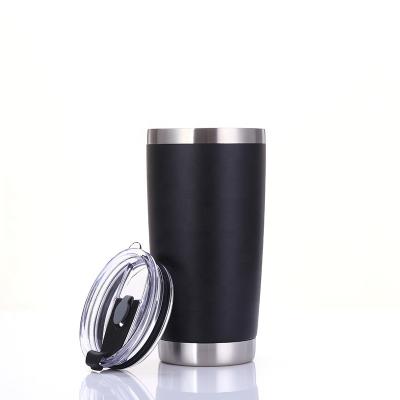 China 20oz Stainless Steel Tumbler Travel Coffee Mug Sustainable Stainless Steel BPA Free Vacuum Insulated Beer Mug for sale