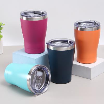 China Large capacity 12oz 16oz 20oz 30oz 40oz stocked curve shape stainless steel tumbler yati cup stainless steel for sale