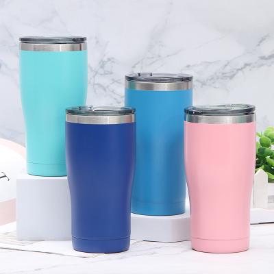 China 20oz 30oz 40oz 16oz 12oz Stainless Steel Stocked Coffee Mug Insulated Vacuum Stainless Steel Tumbler for sale