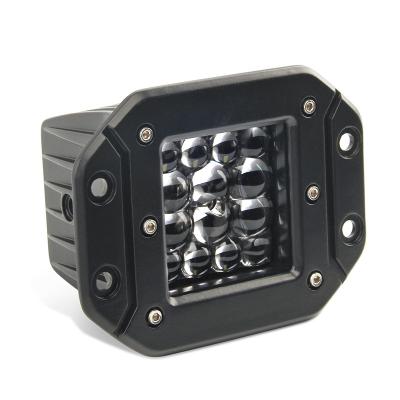 China Mini 5 Inch 12V 24V Die Cast Aluminum Housing Flush Mount LED Work Light Spot 14 Pods For ATV UTV Off-Road Truck for sale