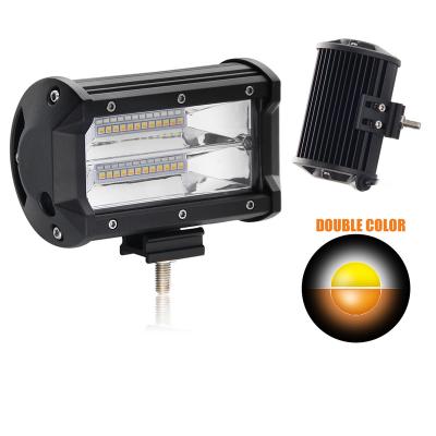 China Mini 12V LED Car Work Amber Aluminum Strobe Truck LEDd Aluminum Housing Light Bar for sale