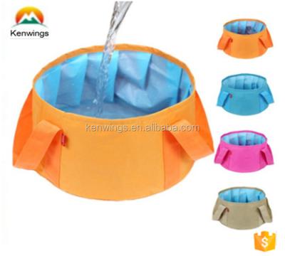 China Portable Outdoor Portable Bucket Bag Folding Camping Sink for sale