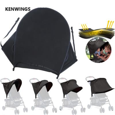 China Breathable Baby Stroller Sunshade Shelter Stroller Tent Retractable Roof for sale