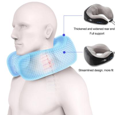 China NECK 2020 Winter Home Use Heat Deep Kneading Massager For Neck Shoulder Neck Back Massager Pillow for sale