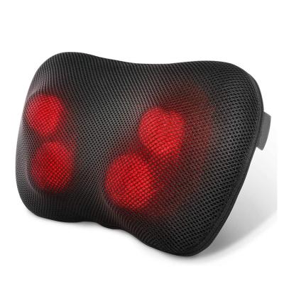 China High Quality NECK Shiatsu Kneading For Shoulder Waist Home Use Office MNeck Massager Back Massager Pillow With Heat for sale