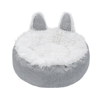 China Gently Keep Warm Velvet Material Soft Design Cool Pet Ensures Dog Bed Fashion for sale