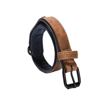 China Suitable Neck Circumference: 25-32cm 2021 Best Factory Directly Personalized Frosted Elastic Premium Microfiber Pet Collars for sale