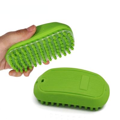 China Promotional Good Quality Soft Soft Easy To Clean Pet Hair Grooming Comb Tool Brush for sale