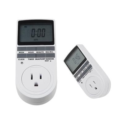 China USA Electric Programmable Socket Timer Switch Timer Switch Outlet Timer Switch Outlet Timers US Electric Programmable Timer for sale