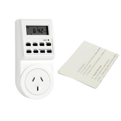 China 7 Days 24 Hours High Quality Australia Digital Time Switch Programmable Timer Switch Hot Selling For Household for sale