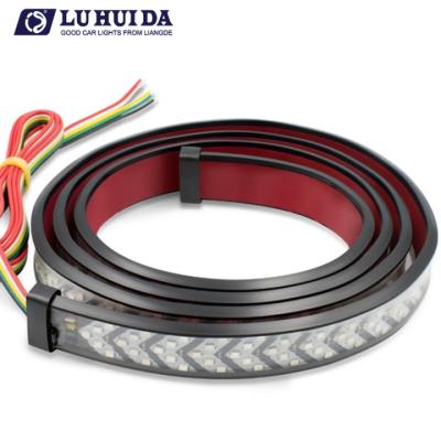 China Xinfok Universal 100cm 12V 24V Amber Car Brake Light LED Red Strip for Truck Tailgate LD-100cm for sale