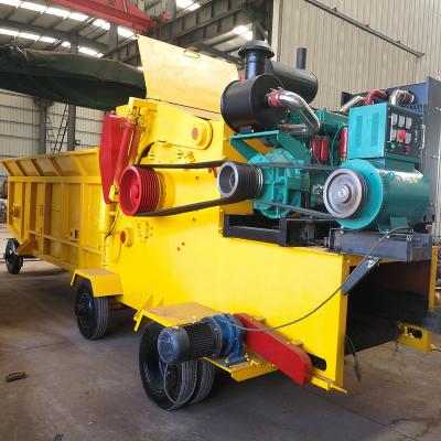 China Machinery Repair Shops Mobile Wood Crusher for sale