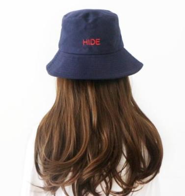 China Bucket Hat big fashionable flat top basin cap for sale