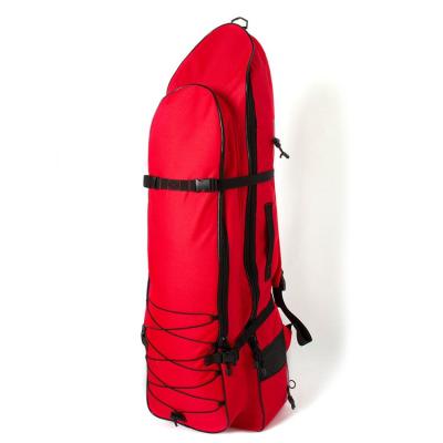 China Diving Mask Snorkeling Snorkeling Bag Frog Bag Fins And Snorkel Storage Gear Bag Fins Long Backpack for sale