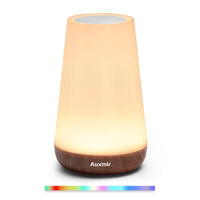 China Mediterranean Colorful Small Size Restaurant Table Lamps Luxury Hotel Romantic Light Bedside Lamp With Touch Pat for sale