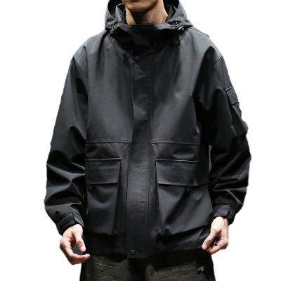 China Sustainable Wholesale Customization Windproof Loose Boys Jackets Parka Mens  Waterproof  Camping Clothes for sale