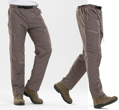 China Breathable Customized Designs Breathable Windproof Hiking Pant Spandex Polyester Classic mens casual pants for sale