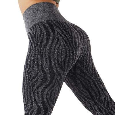 China Breathable High Quality Woman Yoga Pant Sexy Fitness Yoga Leggings Slim Plus Size Sports Pants for sale