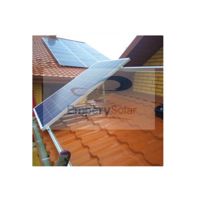 China AL6005-T5 Solar System Flat Pitch Tin Roof Fixed Aluminum Bracket Solar Bracket for sale