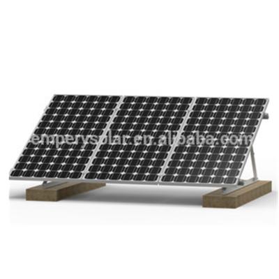 China & AL6005-T5; SUS 304 & A2-70 Bolt PV Module Solar Power Flat Roof Solar Panel Bracket Photovoltaic System Xiamen Customized Open Field AS/NZS Emperysolar 1170 for sale