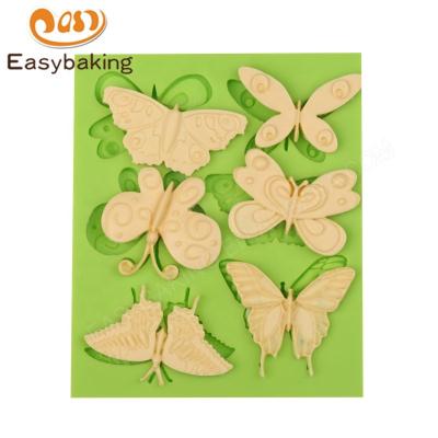 China Sustainable Butterfly Series Cake Decorating Tools Fondant for sale