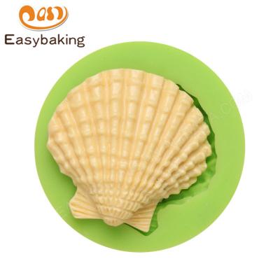 China 2017 Promotional Sea Viable Section Silicone Mold Shell for Sugarpaste for sale