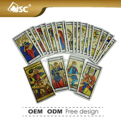 China China Paper New Products Plastic Tarot Playing Cards Factory for sale