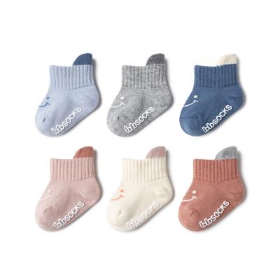 China 2022 New Antibacterial Children's Floor Socks Non-slip Socks Baby Toddler Indoor Socks for sale