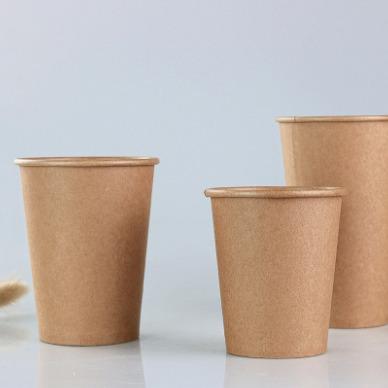 China Disposable Eco Friendly Stocked Biodegradable Custom Printed Ice Cream Cups Disposable Cardboard Biodegradable Paper Cup for sale