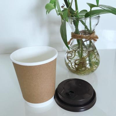 China 100% Disposable Eco-friendly Double Wall 22oz 2.5oz 6.5oz 8oz 12oz 16oz 20oz 30oz Cold Drink Coffee Craft Degrada Commercial Corrugated Paper Cup For for sale