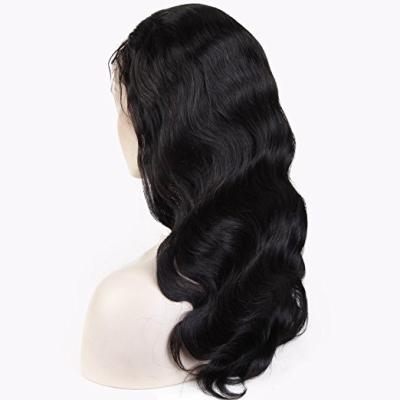 China VINUSS Water Wave 360 ​​Lace Frontal Wig With Baby Hair 360 Lace Frontal Wig Curly Curly Hair Ponytail 100% Transparent Wig for sale