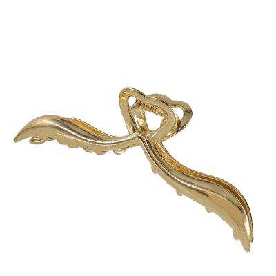 China Retro Style Hair Clip Metal Clip All-match Love Claw Hair Clip Customizable Soft Shark Clip Daily Hair Accessories for sale