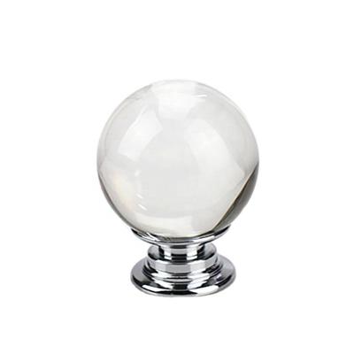 China Home Furniture Sideboard Hardware Cabinet Knobs/Furniture Door Knobs/Puller/Cabinet Supplier 30mm Crystal Glass Ball Door Handle China Supplier for sale